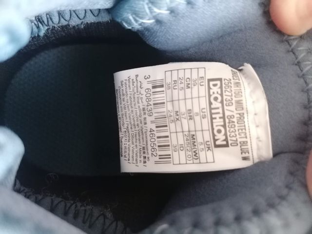 Botas Quechua Montaña - Talla 39