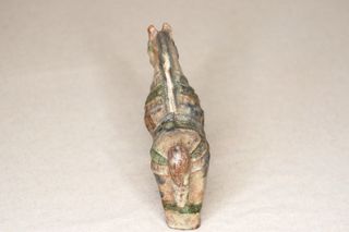 Escultura de cerámica caballo