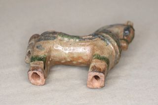 Escultura de cerámica caballo