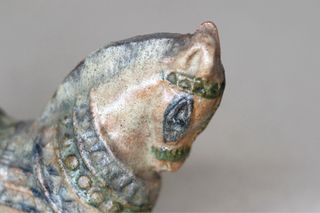 Escultura de cerámica caballo