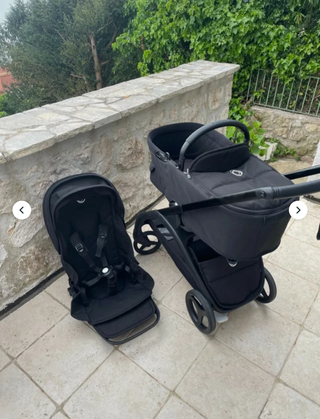 Bugaboo Dragonfly: Silla, capazo & Nuna Turtle