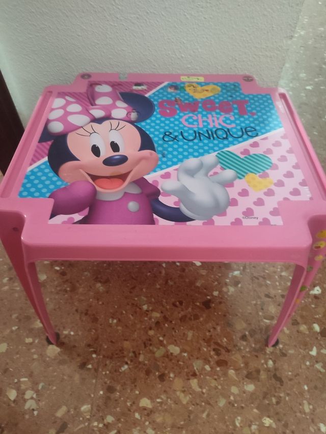 Mesa infantil Minnie Mouse