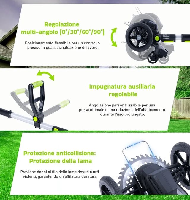 Decespugliatore elettrico 21V