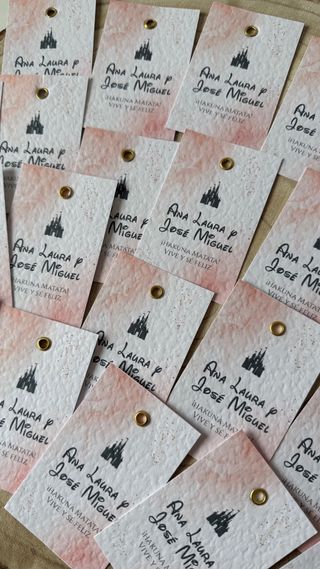 Papelería boda / comunión Disney