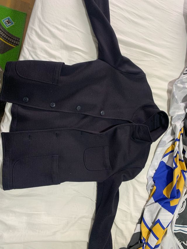 Chaqueta paño azul marino