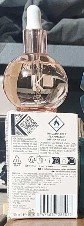 Olio capelli Kérastase Gloss Absolu +
Défense Ther