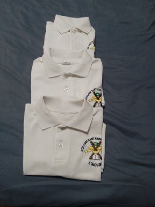 Lote 10 euros Polo Colegio Sant Andreu - Talla 10,