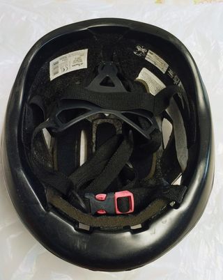 Casco bici BTwin marrón
