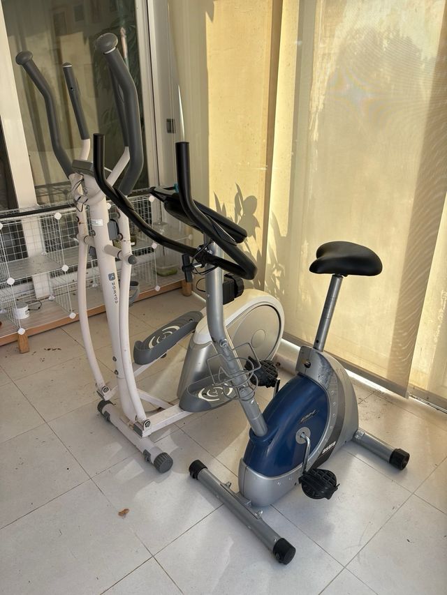 Bicicleta estática y elíptica de segunda mano por 85 EUR en - Main Image