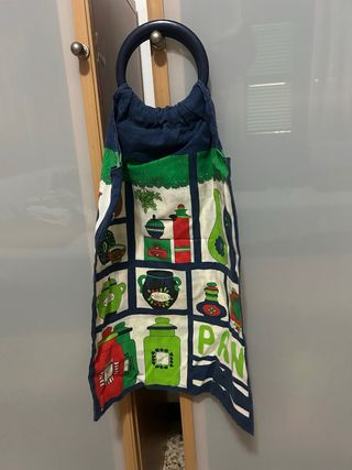 Bolsa tela cocina vintage
