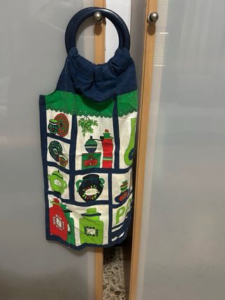 Bolsa tela cocina vintage