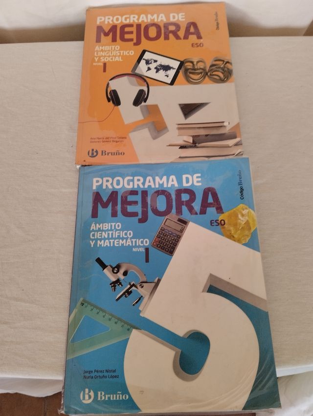2 libros de texto