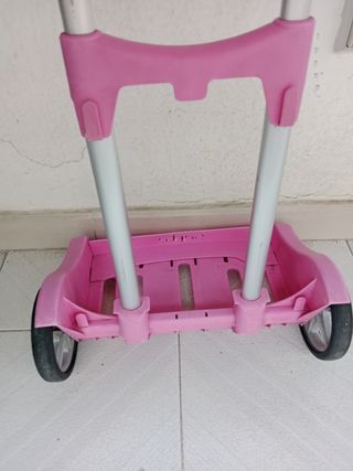 Carrito Safta escolar rosa