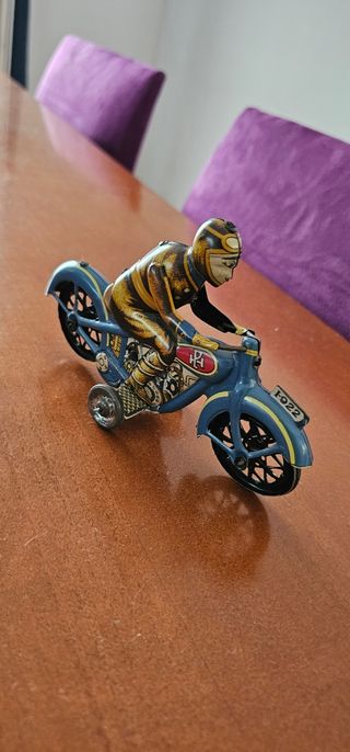 Motocicleta Juguete Antigua