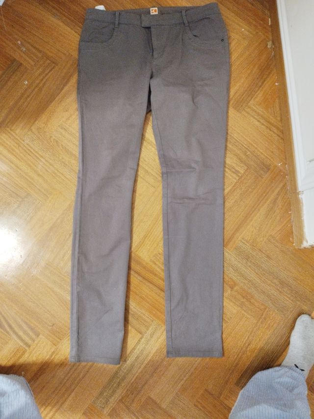 Pantalones Hugo Boss Gris
