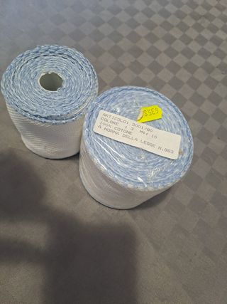 Tessuto Cotone: 2 Rotoli Ricamo