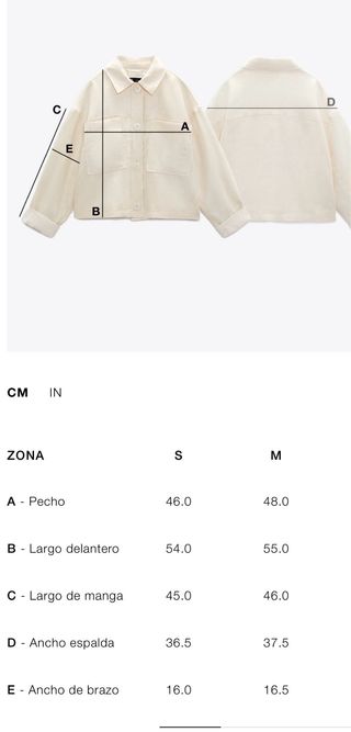 Chaqueta verde Zara - Talla S