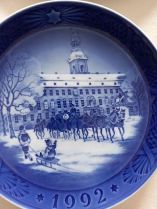 6 Piatti Natale Royal Copenhagen