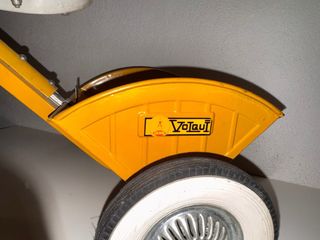 Triciclo Volqui antiguo metálico 