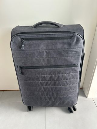 Maleta Paco Martínez mediana gris