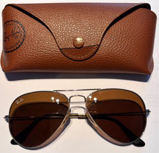 Ray Ban Aviator: gafas de sol marrón