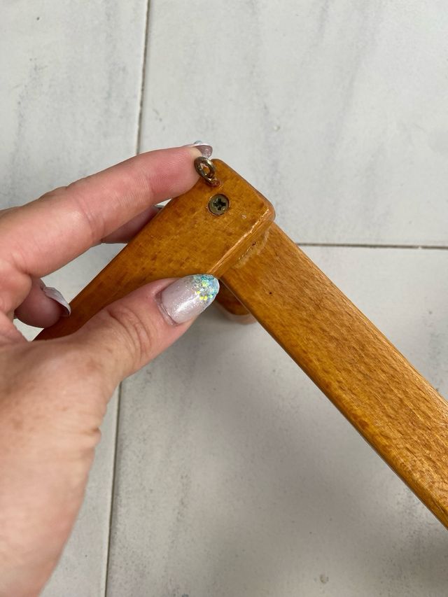 Perchero de pared madera