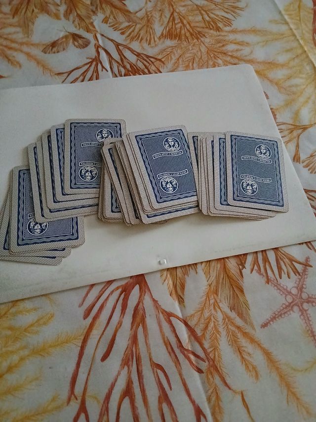 Carte gioco vintage 106 pezzi