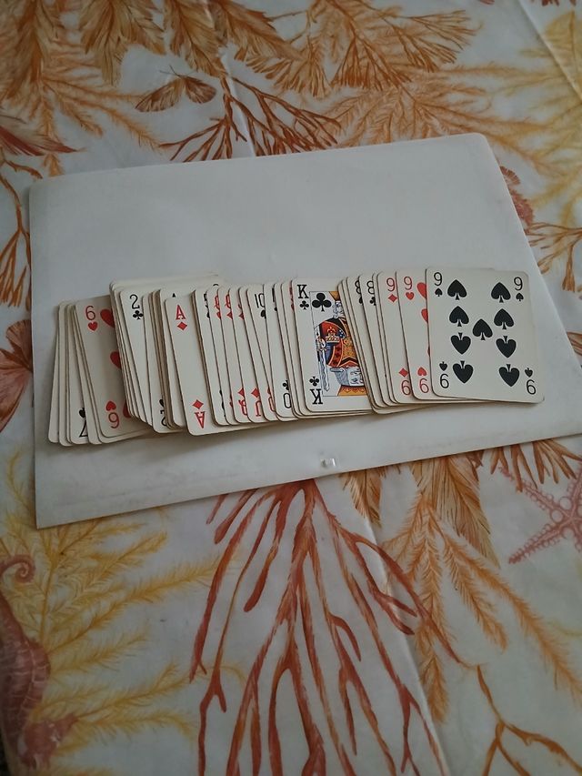 Carte gioco vintage 106 pezzi