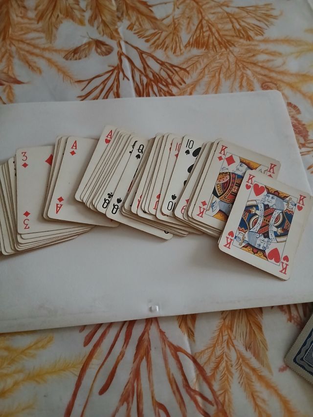 Carte gioco vintage 106 pezzi