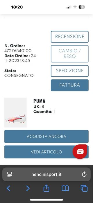 Puma Ultra Ultimate FG/AG colorazione di lancio