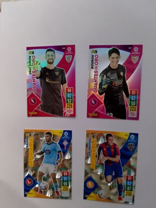 Cromos Adrenalyn XL 21-22: 4 cartas