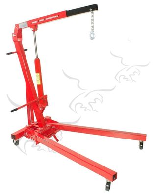 Grúa hidráulica para elevar motores 2 Toneladas