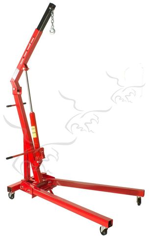 Grúa hidráulica para elevar motores 2 Toneladas