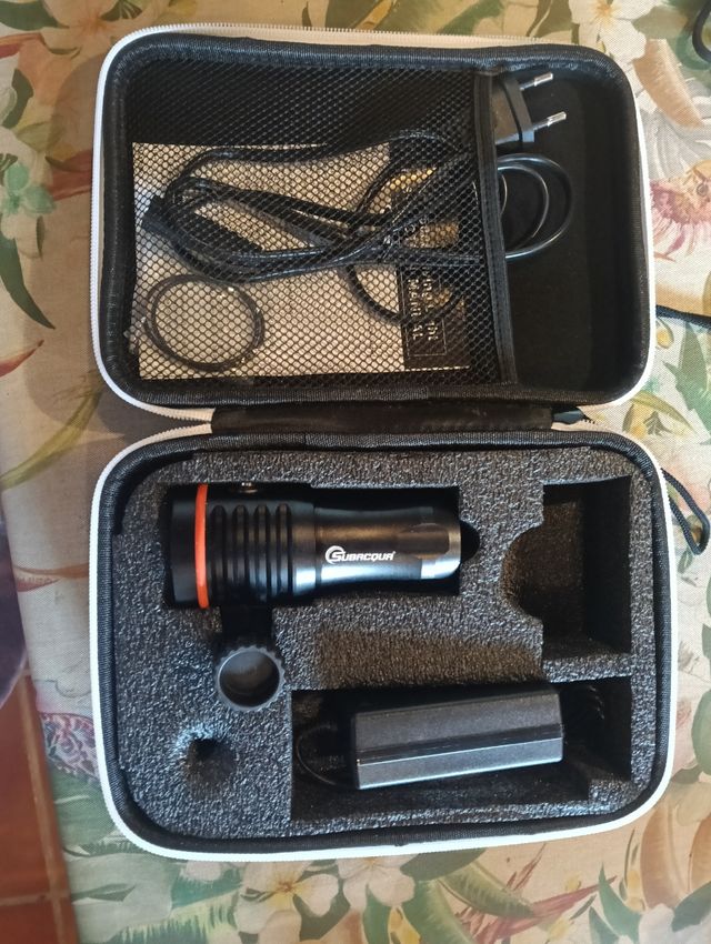 Cámara olympus Tg5 Carcasa Pt-058 Foco buceo Subaq