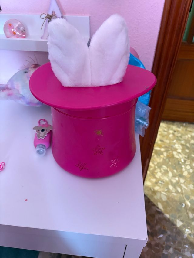 Conejo chistera juguete infantil