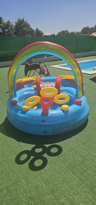Piscina Intex hinchable arcoiris