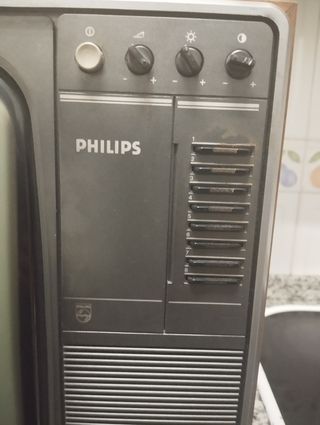 Televisión Philips vintage