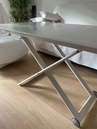 Mesa centro blanca 