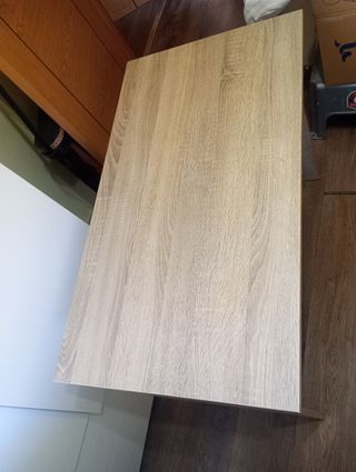 Escritorio madera beige