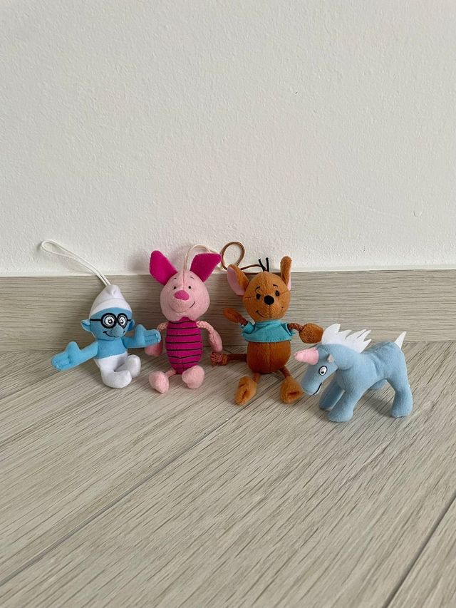 7 Peluche Disney & Puffi