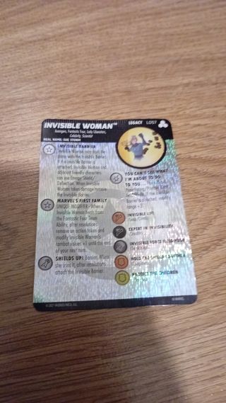 Heroclyx legacy card invisible woman 057