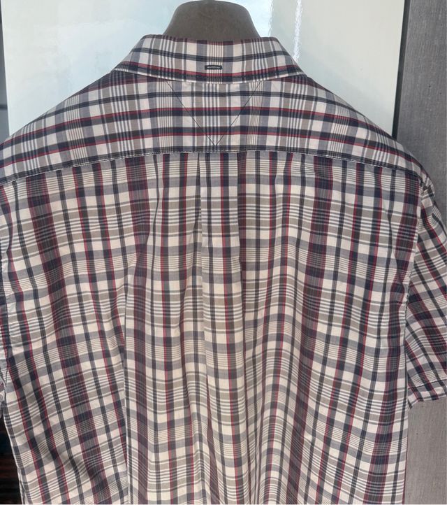 Camicia Tommy Hilfiger a quadri, tg L