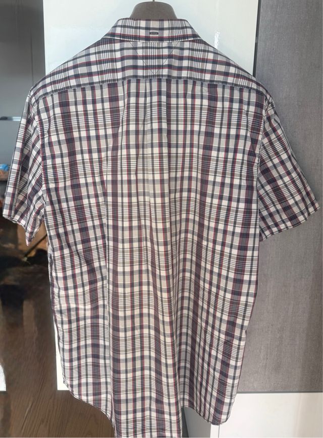 Camicia Tommy Hilfiger a quadri, tg L