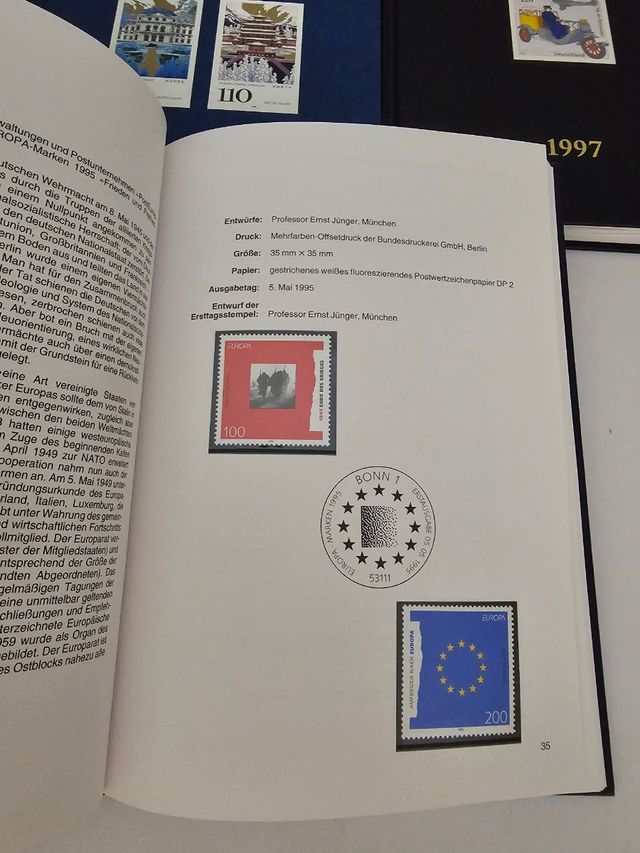 Lotto Libri Francobolli Germania 1992+1994/1999