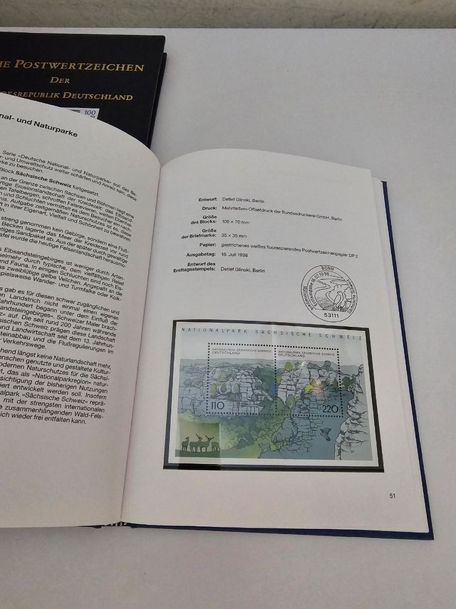 Lotto Libri Francobolli Germania 1992+1994/1999