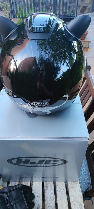 Casco moto HJC i40N - Gato