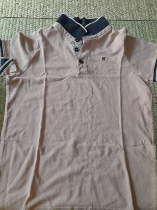 Polo Bambino Maniche Corte Rosa