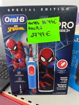 Cepillo Oral-B Spiderman Kids 3+