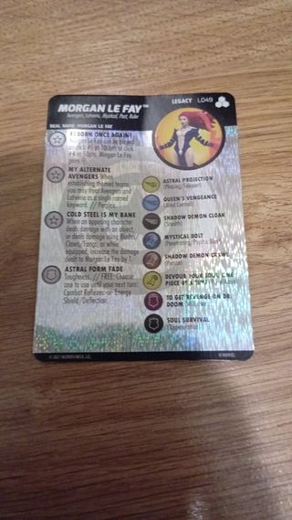 Heroclyx legacy card morgana le fay 049