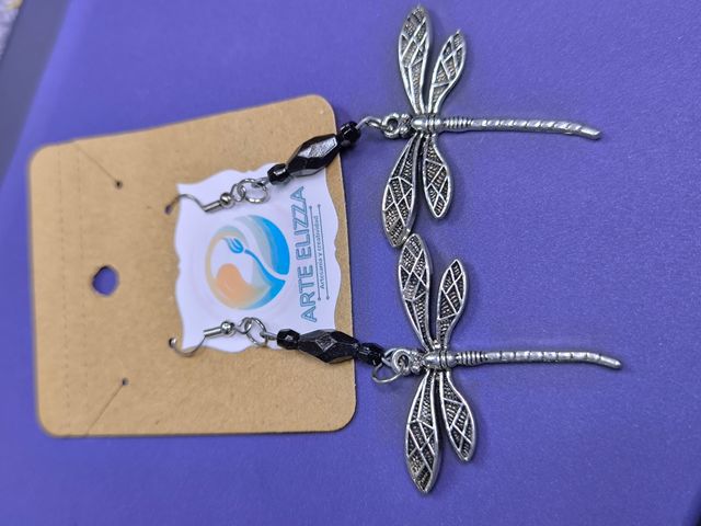 Pendientes libélula ARTE ELIZZA